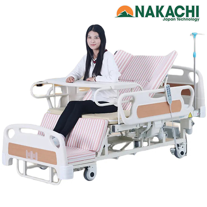 Giường Bệnh Nhân Điều khiển điện 17 chức năng Nakachi NC-04DC
